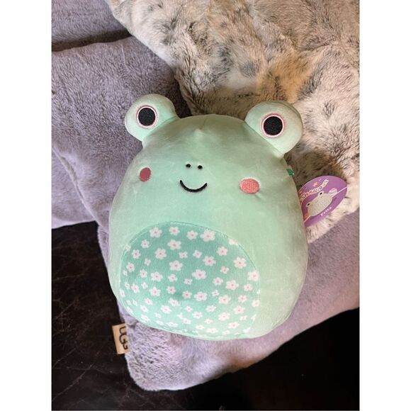Squishmallows Fritz the Frog 8” Plush - Picture 1 of 7